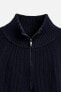 MOCK NECK SWEATER WITH ZIP - LIMITED EDITION