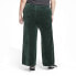 Фото #2 товара Puma Her Velour Wide Pants Womens Green Casual Athletic Bottoms 846881-80