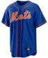 Фото #3 товара Men's Francisco Lindor Royal New York Mets Alternate Replica Player Jersey