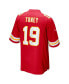 Фото #4 товара Men's Kadarius Toney Red Kansas City Chiefs Super Bowl LVII Patch Game Jersey