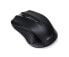 Acer Wireless Mouse Black - Ambidextrous - Optical - RF Wireless - 1600 DPI - Black