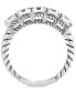 ფოტო #3 პროდუქტის EFFY® Quartz Statement Ring (3-1/3 ct. t.w.) in Sterling Silver