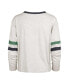 ფოტო #3 პროდუქტის Women's Oatmeal Distressed Notre Dame Fighting Irish All Class Lena Long Sleeve T-shirt