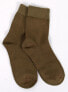Фото #2 товара Однотонные женские осенние носки цвета хаки