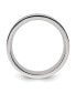 ფოტო #1 პროდუქტის Stainless Steel Black Resin and Wood Inlay Band Ring