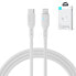 Фото #9 товара Kabel do iPhone ze wskaźnikiem LED USB-C - Lightning 20W 2m biały