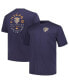 Men's Navy Chicago Bears Big and Tall Two-Hit Throwback T-shirt