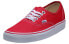 Кеды мужские Vans Authentic красные 36 - фото #3