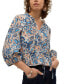 Фото #3 товара Блузка с рисунком Vero Moda женская Матильда на 3/4 рукавом