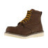 Iron Age Reinforcer 6 Inch Electrical Steel Toe Work Mens Brown Work Safety Sho