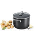 Фото #1 товара Hard-Anodized Aluminum 8-Qt. Covered Stockpot, Created for Macy's