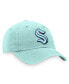Фото #2 товара Men's Light Blue Seattle Kraken Core Primary Logo Adjustable Hat