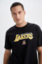 Фото #4 товара Футболка Defacto Los Angeles Lakers Oversize Fit