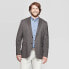 Фото #1 товара Men's Slim Fit Suit Jacket - Goodfellow & Co Charcoal 36L