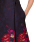 ფოტო #3 პროდუქტის Women's Boat-Neck Fit & Flare Jacquard Dress