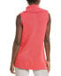 Фото #2 товара Lafayette 148 New York Sleeveless Collared Wool-Blend Sweater Women's