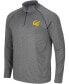 ფოტო #2 პროდუქტის Men's Heathered Charcoal Cal Bears Robert Raglan Quarter-Zip Jacket