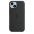 Фото #2 товара Чехол силиконовый для Apple iPhone 14 с технологией MagSafe - Midnight - Apple - iPhone 14 - 15.5 см (6.1") - Черный