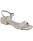 ფოტო #9 პროდუქტის Women's Beyla Block Heel Flat Sandals
