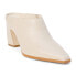 Matisse Mccarthy Square Toe Block Heels Mules Womens Off White Dress Casual MCCA