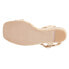 Фото #5 товара BEACH by Matisse Getty Espadrille Wedge Womens Beige Casual Sandals GETTY-893