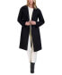 Фото #4 товара Women's Wool Blend Double Collar Wrap Coat