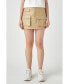 ფოტო #1 პროდუქტის Women's Low Waisted Cargo Mini Skirt