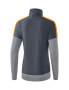 Толстовка спортивная Erima Squad Worker Jacket slate grey/monument grey/new orange, 34 - фото #2