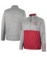 ფოტო #4 პროდუქტის Men's Gray Stanford Cardinal John Half-Zip Jacket