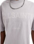 Фото #2 товара AllSaints Laser oversized t-shirt in grey