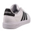 Adidas Grand Court Cloudfoam Comfort Men's Shoes Cloud White-Core Black GW9195