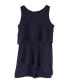 Big Girls tank romper with front ruffles