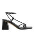 Фото #2 товара Women's Meggiane Strappy Square Toe Dress Sandals