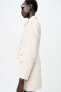 Фото #7 товара Куртка облегающего кроя из рельефной ткани — zw collection ZARA
