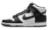 【定制球鞋】 Nike Dunk High Retro OKHR 熊猫 黑标 十字架 做旧Vibe风 高帮 板鞋 男款 黑白 / Кроссовки Nike Dunk High DD1399-105