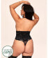 ფოტო #3 პროდუქტის Plus Size Esme Lace Bodysuit Lingerie