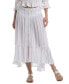 Фото #1 товара Women's Button-Front Cotton Skirt Swim Cover-Up