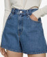 ფოტო #1 პროდუქტის Women's High-Rise Denim Shorts