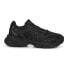 Фото #1 товара Puma Velophasis Prm Lace Up Mens Black Sneakers Casual Shoes 39196401