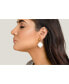 Фото #2 товара Star + White Jade Earrings