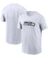 ფოტო #1 პროდუქტის Men's White Seattle Seahawks Primary Logo T-shirt