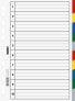 Brunnen 1066593 - Blue - Green - Gray - Red - White - Yellow - Paper,Plastic - 10 pc(s)