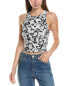 Alice + Olivia Allen Crop Tank Women's