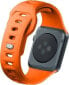 Фото #6 товара 3MK 38/40/41 mm Orange - 3mk Silicone Watch Strap for Apple