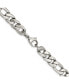 ფოტო #2 პროდუქტის Stainless Steel 8.75mm Figaro Chain Necklace