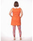 Фото #2 товара Платье Smak Parlour с воротником в стиле Питер Пэн - для пышных форм