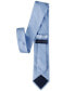 Фото #3 товара Men's Solid Textured Stripe Tie