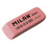 Фото #1 товара MILAN Box 40 Bevelled Flexible Soft Synthetic Rubber Erasers