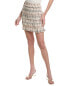 Фото #1 товара Dress Forum Plaid Well Smocked Mini Skirt Women's