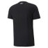 Puma Timeout Graphic Crew Neck Short Sleeve T-Shirt Mens Black Casual Tops 53648